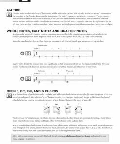 Hal Leonard USA Print Music FIRST 15 LESSONS – ACOUSTIC GUITAR A Beginner's Guide, Featuring Step-By-Step Lessons With Audio, Video, And Popular Songs!