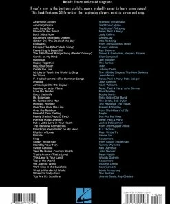 Hal Leonard USA FIRST 50 SONGS YOU SHOULD PLAY ON BARITONE UKULELE Print Music