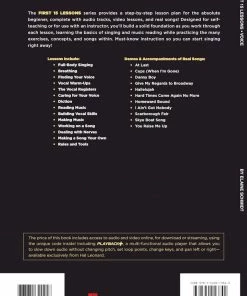 Hal Leonard USA FIRST 15 LESSONS – VOICE (POP SINGERS' EDITION) A Beginner's Guide, Featuring Step-By-Step Lessons With Audio, Video, And Popular Songs!