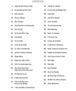 Hal Leonard USA CHRISTMAS SONGS – STRUM TOGETHER For Ukulele, Baritone Ukulele, Guitar, Banjo & Mandolin