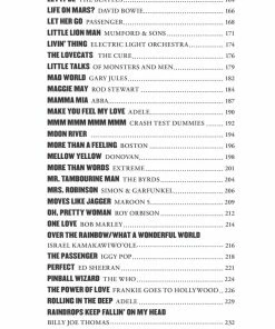 Hal Leonard USA THE LITTLE BLACK UKULELE SONGBOOK Print Music