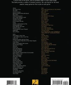 Hal Leonard USA FIRST 50 SONGS YOU SHOULD PLAY ON SOLO GUITAR