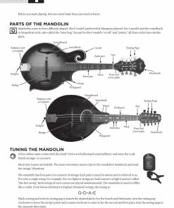 Hal Leonard USA FIRST 15 LESSONS – MANDOLIN A Beginner's Guide, Featuring Step-By-Step Lessons With Audio, Video, And Popular Songs! Print Music