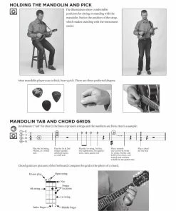 Hal Leonard USA FIRST 15 LESSONS – MANDOLIN A Beginner's Guide, Featuring Step-By-Step Lessons With Audio, Video, And Popular Songs! Print Music