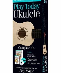 Hal Leonard USA Ukuleles PLAY UKULELE TODAY! COMPLETE KIT Includes Everything You Need To Play Today!