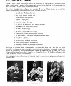 Hal Leonard USA Print Music HAL LEONARD GUITAR METHOD – JAZZ GUITAR Hal Leonard Guitar Method Stylistic Supplement