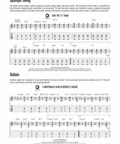 Hal Leonard USA Print Music HAL LEONARD GUITAR METHOD – JAZZ GUITAR Hal Leonard Guitar Method Stylistic Supplement