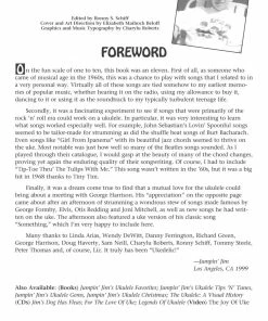 Hal Leonard USA JUMPIN' JIM'S '60S UKE-IN Ukulele Solo Print Music