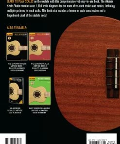 Hal Leonard USA Print Music UKULELE SCALE FINDER – EASY-TO-USE GUIDE TO OVER 1,300 UKULELE SCALES 9“x12” Edition