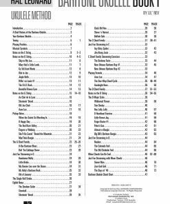 Hal Leonard USA HAL LEONARD BARITONE UKULELE METHOD – BOOK 1