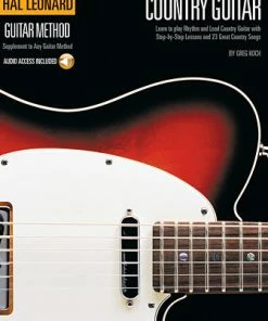 Hal Leonard USA HAL LEONARD COUNTRY GUITAR METHOD