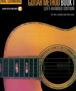 Hal Leonard USA Print Music HAL LEONARD GUITAR METHOD, BOOK 1 – LEFT-HANDED EDITION