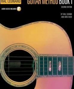 Hal Leonard USA Print Music HAL LEONARD GUITAR METHOD BOOK 1 – SECOND EDITION