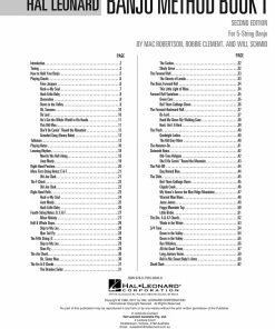 Hal Leonard USA HAL LEONARD BANJO METHOD – BOOK 1 – 2ND EDITION For 5-String Banjo Print Music