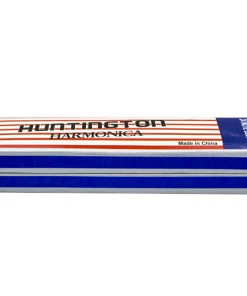 Huntington USA 24 Hole Harmonica With Box - Silver