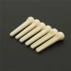 JJ Music Sales Acoustic Guitar String Pegs - SET Of 6 - Ivory Colour