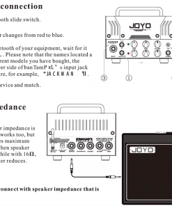 Amps Joyo Bantamp XL-Jackman II (JCM800) Amp Head