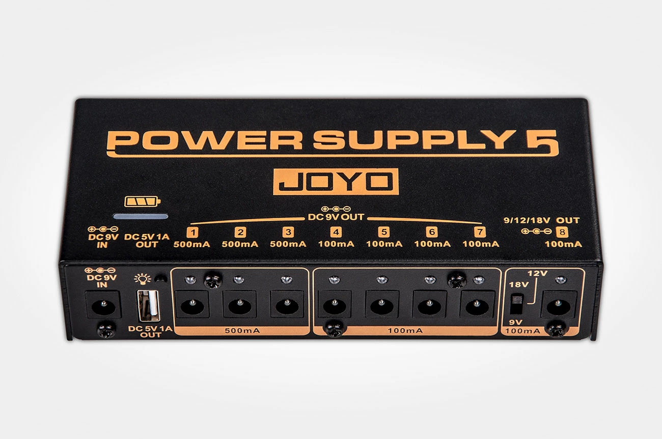 New ❤️ JOYO JP-05 POWER SUPPLY 5 Pedal Power Supply Power Supplies 💯 1 JOYO JP-05 POWER SUPPLY 5 Pedal Power Supply Power Supplies
