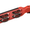 Percussion Gon Bops Red Jingle Stick Tambourine