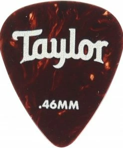 Taylor Picks - Celluloid 351, Tortoise Shell, .46 Mm, 12 Pack Accessories