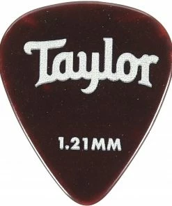 Taylor Picks - Celluloid 351, Tortoise Shell 1.21 Mm, 12 Pack