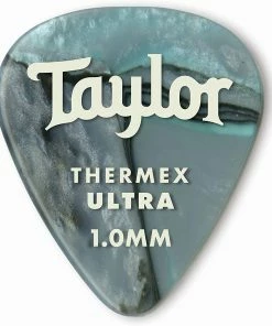 Taylor Picks - Premium 351 Thermex Ultra, Abalone, 1.0 Mm, 6 Pack