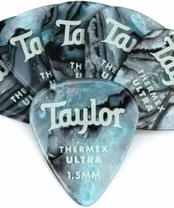 Taylor Picks - Premium 351 Thermex Ultra, Abalone, 1.50 Mm, 6 Pack Accessories