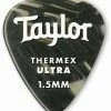Taylor Picks - Premium 351 Thermex Ultra, Black Onyx, 1.50 Mm, 6 Pack Accessories