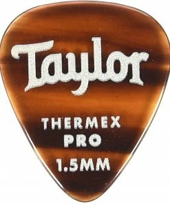 Accessories Taylor Picks - Celluloid 351, Thermex Pro Tortoise Shell 1.5 Mm, 6 Pack