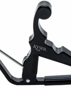 Kyser Quick-Change Capo For Banjos, Ukuleles, And Mandolins, Black, KBMB