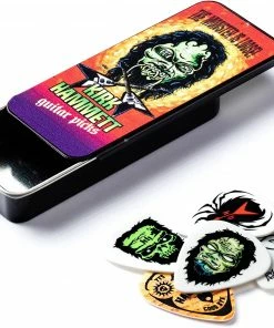 Dunlop KH01T088 Kirk Hammett Monster Pick Tin, Assorted .88mm, 6 Picks/Tin