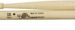 LOS CABOS LCD2BM 2B DRUM STICKS-MAPLE WOOD TIP MADE In CANADA Accessories