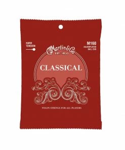 Martin & Co. Martin M160 Classical Guitar Strings 80/20 Bronze Ball End Hard Tension