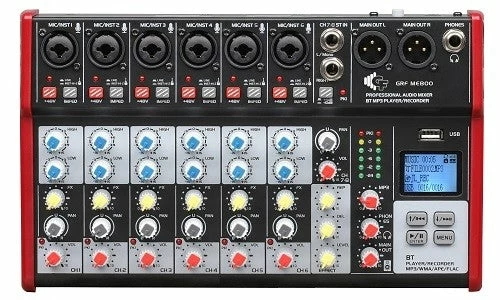 Flash Sale ๐คฉ Groove Factory Mixer's GF M800FX BT MP3 8 Channel Mixer With Effect, Bluetooth, MP3 & Recording Function ๐ 1 Groove Factory Mixer's GF M800FX BT MP3 8 Channel Mixer With Effect, Bluetooth, MP3 & Recording Function