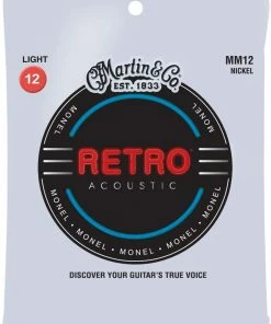 Martin & Co. MARTIN MM12 LIGHT 12-54 RETRO® ACOUSTIC GUITAR STRINGS