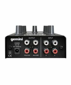 GEMINI MM1 2-CHANNEL POCKET-SIZED DJ MIXER