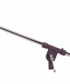 JJ Music Sales Microphone Boom Arm & Clip - Chrome