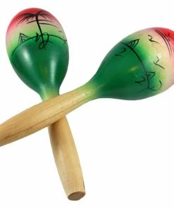 JJ Music Sales Large Scale Maraca-10 In. Floral Design Percussion