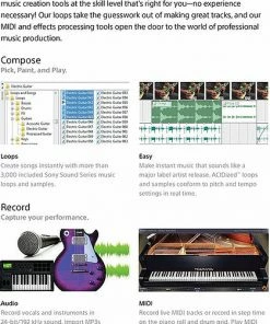 ACID Music Studio Total Recording, Mixing, Looping + More Software By Magix / Sony