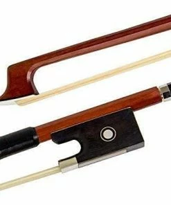 JJ Music Sales Violin Bow 4/4 Brazilwood Bow For Violin Octagonal Stick Ebony Frog With Mongolian Horse Hair Accessories