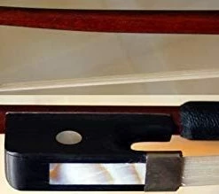 JJ Music Sales Violin Bow 4/4 Brazilwood Bow For Violin Octagonal Stick Ebony Frog With Mongolian Horse Hair Accessories