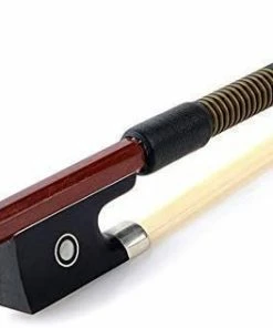 JJ Music Sales Violin Bow 4/4 Brazilwood Bow For Violin Octagonal Stick Ebony Frog With Mongolian Horse Hair Accessories