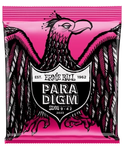 ERNIE BALL 2023 SUPER SLINKY PARADIGM ELECTRIC GUITAR STRINGS - 9-42 GAUGE
