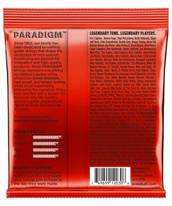 ERNIE BALL 2030 SKINNY TOP HEAVY BOTTOM SLINKY PARADIGM 7-STRING ELECTRIC GUITAR STRINGS - 10-62 GAUGE