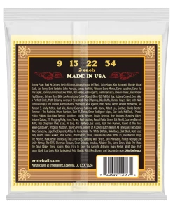 ERNIE BALL EARTHWOOD 2067 MANDOLIN LIGHT LOOP END 80/20 BRONZE ACOUSTIC GUITAR STRINGS - 9-34 GAUGE