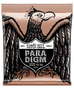ERNIE BALL 2074 PARADIGM MEDIUM PHOSPHOR BRONZE ACOUSTIC GUITAR STRINGS - 13-56 GAUGE