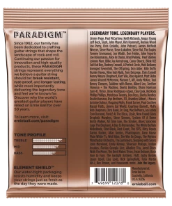 ERNIE BALL 2078 PARADIGM LIGHT PHOSPHOR BRONZE ACOUSTIC GUITAR STRINGS - 11-52 GAUGE