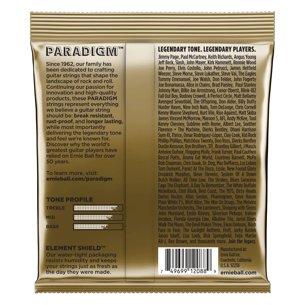 Coupon ๐ฅฐ ERNIE BALL 2088 PARADIGM LIGHT 80/20 BRONZE ACOUSTIC GUITAR STRINGS - 11-52 GAUGE ๐ 2 ERNIE BALL 2088 PARADIGM LIGHT 80/20 BRONZE ACOUSTIC GUITAR STRINGS - 11-52 GAUGE