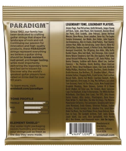 ERNIE BALL 2090 PARADIGM EXTRA LIGHT 80/20 BRONZE ACOUSTIC GUITAR STRINGS - 10-50 GAUGE