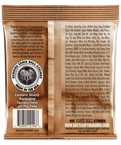 ERNIE BALL 2146 EARTHWOOD MEDIUM LIGHT PHOSPHOR BRONZE ACOUSTIC GUITAR STRINGS - 12-54 GAUGE